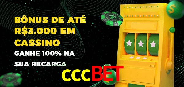 cccbet melhor bônus de depósito